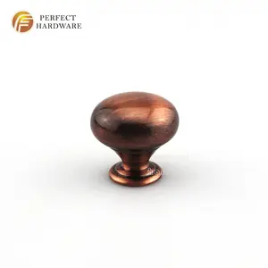 Handles And Knobs Hot Selling Round Drawer Handles Mushroom Furniture Knobs Kitchen Cabinet Hardware Zinc Alloy Furniture Handles And Knobs