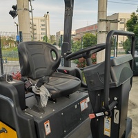 Rouleau compresseur routier compact LiuGong 6033E 6036E à double tambour, 3,3 tonnes, mini-rouleau vibratoire à double tambour, compacteur d'asphalte en promotion