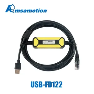 Cable USB-FD122 AMSAMOTION Industrial con Conductor de Cobre y Revestimiento de PVC para Servomotor Kinco, Cable de Control para Programación y Depuración - Product Image 2