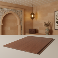 Panneaux de plafond en PVC ignifuges classe A avec propriétés insonorisantes et imperméables pour hôpitaux, hôtels, gymnases, centres commerciaux, appartements, sous-sols
