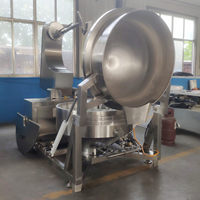 Machine industrielle automatique de fabrication de caramel à vendre mélangeur de cuisson de sauce caramel commercial de grande capacité