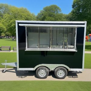 Hot Dog Concession Window Ice <b>Cream</b> Cart Vendors with Mobile Equipment Truck <b>Coffee</b> Trailer Street Food Kiosk - Product Image 2