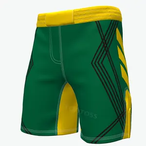Boxing Training Competition Shorts Mixed Martial Arts Sublimation High Quality MMA Fight Training Wear Custom Logo