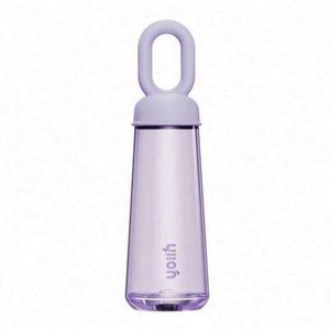 Uioh Petal-Shaped Reusable Food Safe Waterproof Anti-corrosion Water <b>Bottle</b> Built-In Handle Bpa Free Adults Travel Outdoor - Product Image 4