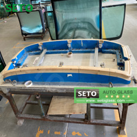 Nouvel ensemble SETO résistant aux rayures, HD transparent, étanche, certifié DOT, garantie 5 ans, installation facile, ajustement universel pour berline et SUV, pare-brise arrière