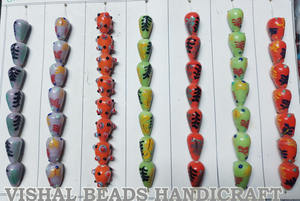 Nouveau design perles rondes en vrac dans des couleurs mélangées perles de verre en cristal fantaisie pour bijoux bracelet et perles de verre au chalumeau - Product Image 6