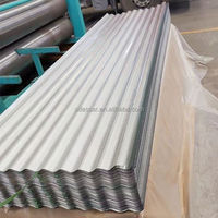 Panel de Techo Corrugado de Acero Galvanizado con Recubrimiento AZ30-AZ40, Certificado por ASTM, de Alta Calidad, para Uso Agrícola y Residencial