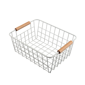 Nordic Style BPA-free Kitchen Wire Spice <strong>Basket</strong> Office Living Room Coffee <strong>Table</strong> Snack <strong>Basket</strong> Bathroom Clothes Storage <strong>Basket</strong> - Product Image 2