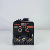 Ensemble complet de soudage MIG sans gaz NB250, mini machine à souder MIG portable pour l'acier, multifonctionnelle, à protection gazeuse, pour usage domestique
