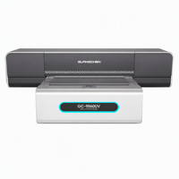 Imprimante UV GC-9060UV 90x60cm haute résolution, machine de polymérisation UV LED à plat réglable en hauteur de 150 mm pour articles promotionnels