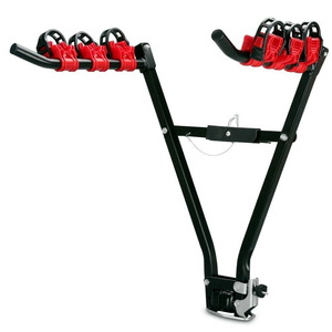 Support de rangement pliable en aluminium pour vélos, capacité <span class=keywords><strong>3</strong></span> vélos, pour SUV, <span class=keywords><strong>porte</strong></span>-vélos de montagne, fixation extérieure sur <span class=keywords><strong>attelage</strong></span>, installation facile - Product Image 4