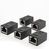 Adaptateur Réseau Femelle-Femelle Cat5e Cat6 8P8C, Coupleur en Ligne pour Câble Ethernet RJ45