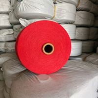 Fil de coton recyclé et teint Taishi 20/2 et 16/2 pour le tricot de smocks et de kentés au Burkina Faso et au Ghana