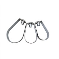 Metric Stainless Steel 304/316 Zinc Plated Heavy Duty Adjustable Swivel Ring Mounting Support Pear Hanger OEM 130mm
