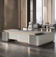 Table de bureau en bois de style moderne Tables de bureau de direction du PDG table de bureau luxueuse patron