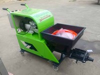 WADJAY Pulvérisateur de mortier et de plâtre mural haute efficacité, machine à projeter 60L, puissance 7.5kw, origine US, moment de charge élevé