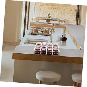 Estante de exhibición de copas de vino de plástico portátil cóctel vuelo paleta <span class=keywords><strong>Vodka</strong></span> bandeja soporte de vaso de chupito para suministros de Bar - Product Image 6