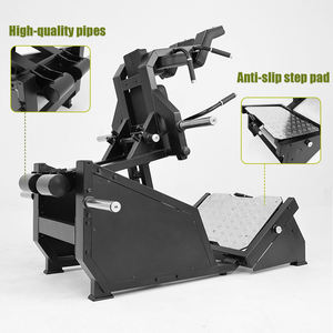 เครื่องแฮ็คสควอทสำหรับออกกำลังกายขา บริหารต้นขา สะโพก สร้างรูปตัววี อุปกรณ์ฟิตเนสสำหรับสควอทแบบเฉียง - Product Image 3