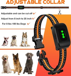 3 eğitim modu ile köpek için 2025 AMZ sıcak hiçbir şok yaka, bip 8 seviyeleri, titreşim ve titreşim Boost 16 seviyeleri - Product Image 6
