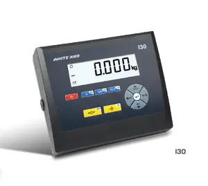 Indicador de pantalla LCD de escala de peso de fácil manejo de dígitos industriales con puerto RS232