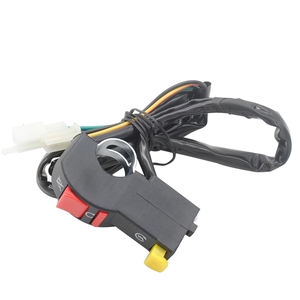 <span class=keywords><strong>Interrupteur</strong></span> universel de guidon 7/8\" 22mm avec bouton de démarrage et d'arrêt et <span class=keywords><strong>interrupteur</strong></span> d'allumage pour motos, vélos <span class=keywords><strong>électrique</strong></span>s, VTT, quads et scooters - Product Image 3