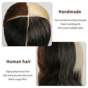 Tête d'entraînement professionnelle pour la coiffure, en <span class=keywords><strong>cheveux</strong></span> humains naturels, pour la <span class=keywords><strong>coupe</strong></span> et le décoloration des <span class=keywords><strong>cheveux</strong></span>, mannequin africain pour la formation - Product Image 3