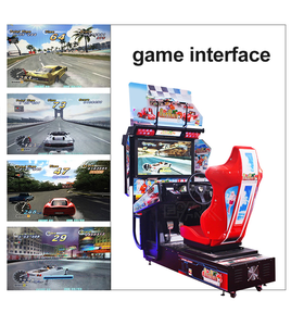 Cabina de Simulación de Carreras con <span class=keywords><strong>Asiento</strong></span>, Estructura Metálica, Tablero de Juego Incluido, Juego de Carreras de Coches, 1 Año de Garantía, Uso en Centro de Juegos, Personalizado en Inglés - Product Image 6