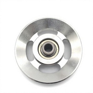 Poulie de gym en aluminium OEM pour usage domestique, diamètre extérieur 88/90/100/114/120 mm, poulie creuse - Product Image 4