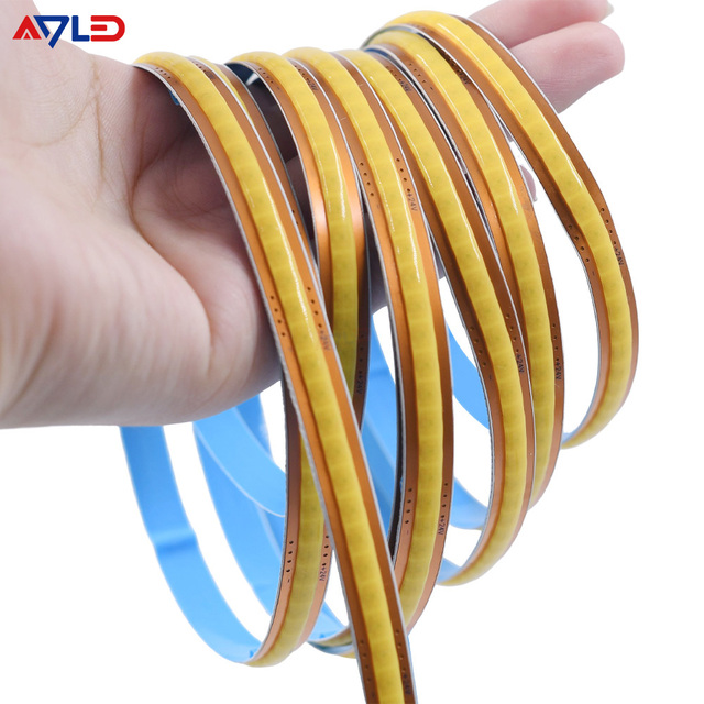 Free Cutting 10w/m 480leds COB Strip Light Led Tape Light DC24V Flexible Led Strip 3000K 4000K 6500K Cuttable Strip