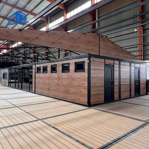 20ft + 40ft mở rộng container nhà thép cấu trúc xây dựng khung màu đen, 3 phòng ngủ, 2 phòng khách, 1 nhà bếp, 1 PHÒNG TẮM - Product Image 2