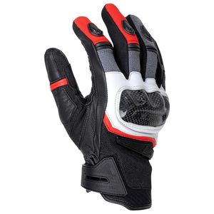 Leather Breathable Motorbike Gloves Motor Riding Mountain <b>Bike</b> Full <b>Finger</b> Gloves - Product Image 4
