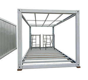 Casa Contenedor Plegable de 20 pies, Transpirable, para Dormitorio, Taller, Oficina en Casa, Hotel, Tienda, Construida con Panel Sándwich de Acero - Product Image 3