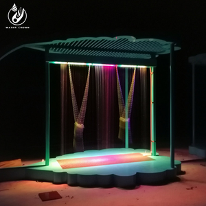 Water Crown Brand Guangzhou Factory's New Indoor Outdoor Digital <span class=keywords><strong>Cascada</strong></span> Fuente Piedra Cortina de agua Columpio Características del jardín - Product Image 2
