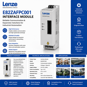 Module d'interface E82ZAFPC001 d'origine, neuf, 24V DC, EtherCAT CANopen, communication d'automatisation industrielle, extension - Product Image 1