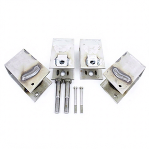 Kit de suspension de remorque à essieu simple RUBBERMAN avec ressorts à glissière, neuf, hauteur avant 6-1/4 po, arrière 7-11/16 po, suspension de remorque robuste - Product Image 1