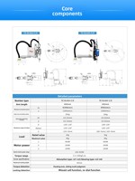 Peach très personnalisé entraînement électrique au sol IP65 6 mâchoires plate-forme de verrouillage à vis automatique Machine jeu de tournevis Robot