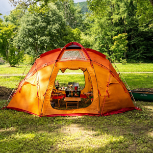 OEM 8 Person Camping <b>Tent</b> 4 Season High Altitude Basecamp <b>Tent</b> 40D Nylon Double Layer Waterproof Windproof with Detachable Floor - Product Image 2
