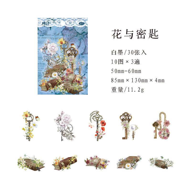 B 2 Flowers and Keys