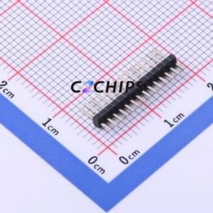KH-1.27PH180-1X14P-L7.2 Pin Header Through hole Component (THT),P=1.27mm Connector 1x14P 1.27mm Pin Header Through Hole - Product Image 2