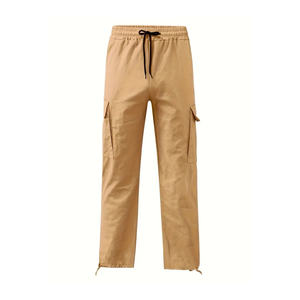 กางเกงคาร์โก้ลำลองผ้าโพลีเอสเตอร์ทนทานสำหรับผู้ชาย พร้อมตะเข็บเย็บสามชั้นและโครงสร้างเสริมความแข็งแรงบริเวณจุดที่รับแรงกด - Product Image 1