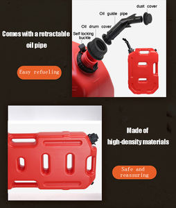 Éxito de Ventas: Tanque de Combustible Portátil de 20L para Exteriores, Bidón de Gasolina para Auto, Pickup, Camping y Motocicleta, Accesorio para Tacoma - Product Image 3