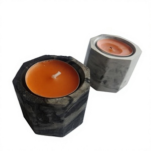 Portavelas de Resina Hecho a Mano, Decorativo, para Velas de Té, para Mesa de Comedor, Dormitorio, Bodas y Fiestas - Product Image 2