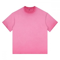 Camiseta Oversize OEM con Lavado Ácido, Duradera, Suave, de Algodón Premium, Corte Holgado con Hombros Caídos para Hombre, Estilo Urbano