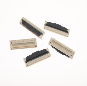 สายเชื่อมต่อจอ LCD แบบ FPC ขนาด 0.5 มม. แบบ Lvds 40 พิน 30 พิน 41 พิน 51 พิน 60 พิน 68 พิน 80 พิน  พร้อมสายแพรจอ LCD  ชุบทองแดง - Product Image 1