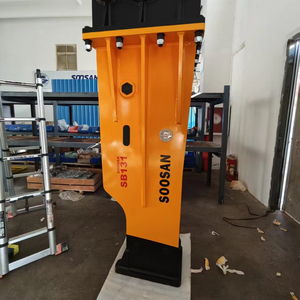 Martillo Hidráulico de Servicio Pesado SB131 con Cincel de 165 mm para Excavadoras CAT 336, PC400 y Volvo EC360 |   Martillo Silenciado Tipo Caja, Precio - Product Image 3