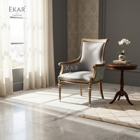 Fauteuil d'appoint EKAR Regency Slate |   Fauteuil de style américain de luxe |   Meubles de salon haut de gamme