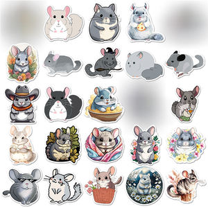 50 pièces ventes d'usine dessin animé Kawaii Animal <span class=keywords><strong>Totoro</strong></span> autocollant personnalisé pour ordinateur portable tasse Journal autocollant - Product Image 3