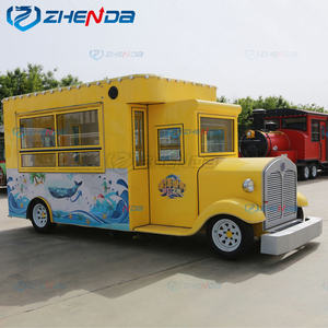 Camion de crème glacée de rue camion de nourriture mobile électrique personnalisé bon marché chariot à café camion à hot dog d'occasion à <span class=keywords><strong>vendre</strong></span> - Product Image 4