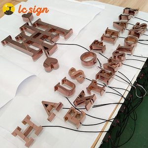 Biển Hiệu Logo 3D Chữ Cái Chiếu Sáng Phía Trước Làm Theo Yêu Cầu Biển Quảng Cáo Cửa Hàng Dược Phẩm - Product Image 5