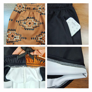 Short de football autochtone autochtone personnalisé en polyester pur - Product Image 6